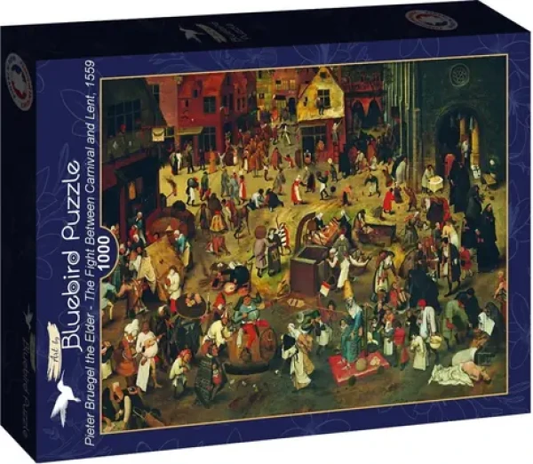 BLUEBIRD Puzzle Boj mezi karnevalem a půstem (1559)