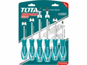 TOTAL-TOOLS industrial Šroubováky sada 6ks / CrV (THT250606)