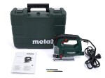 Metabo STEB 65 QUICK / Přímočará pila / 450W / Zdvih 18 mm / až 3000 zdvihů-min / Hloubka řezu 65 mm (601030500)