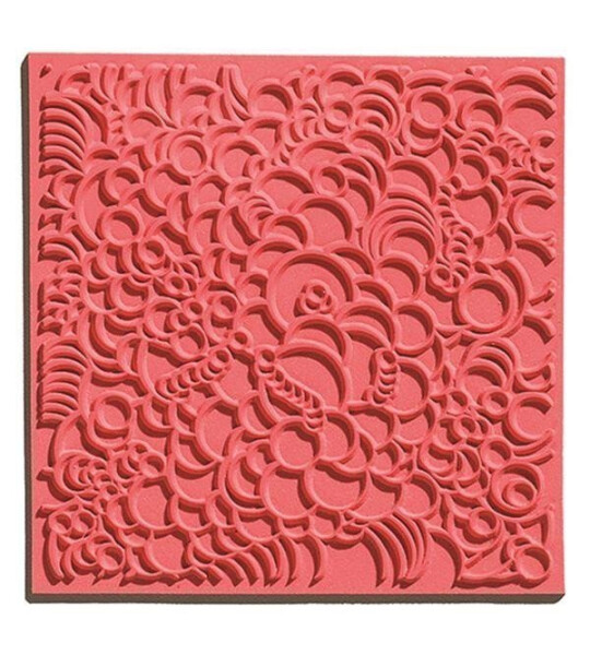 CERNIT polymerová textura - bubliny 90 x 90mm