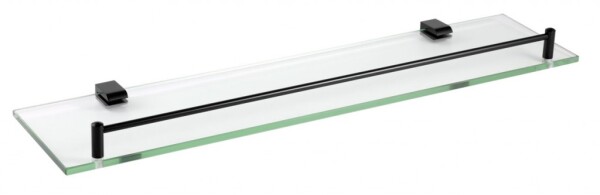 NOVASERVIS - Polička se zábradlím Titania Naty černá 66653,5