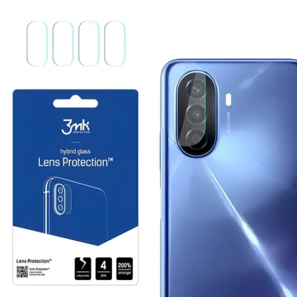 3mk Lens Protection Huawei Nova Y70 / Sklo na fotoaparát / hybridní / 4 ks