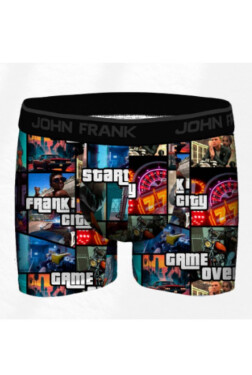 Pánské boxerky John Frank JFBDMOD116 Dle obrázku XL