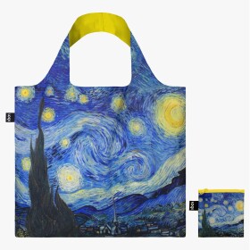 Skládací nákupní taška LOQI VINCENT VAN GOGH The Starry Night