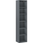 MEXEN - Box-A skříňka vysoká - sloup 35, grafit mat 91AX1-1600-300-1-66