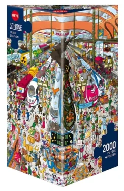 HEYE Puzzle Vlakové nádraží