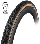 Plášť TUFO Gravel THUNDERO HD 700 x 36C, bezdušový, černo-béžový