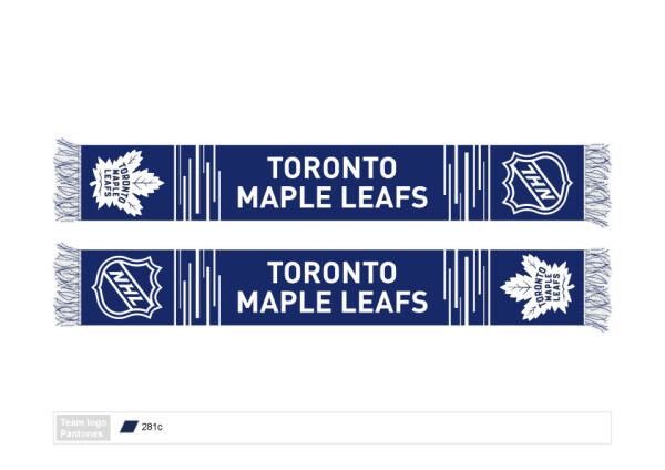 Great Branding Šála Toronto Maple Leafs NHL Patch Letter