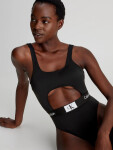 Dámské jednodílné plavky KW0KW02357 BEH černé - Calvin Klein S