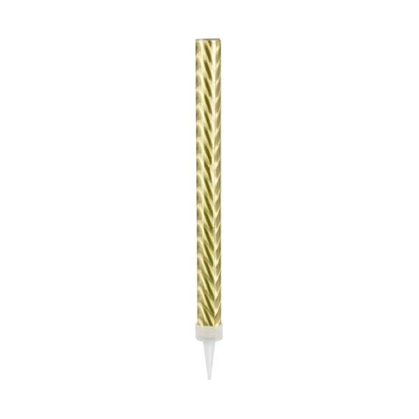 PartyDeco Dortová fontána Zlatá 18 cm 1 ks