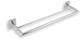 NOVASERVIS - Dvojitý držák ručníků 500 mm Metalia 12 chrom 0224,0