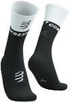 Kompresní ponožky Compressport Mid Compression Socks V2.0 Black/White Velikost: EU