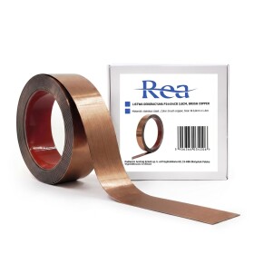 REA - Samolepicí dekorativní lišta P14454CB 3,8cm Brush Copper HOM-09987