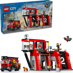 LEGO® City 60414 Hasičská stanice s hasičským vozem - LEGO® DOTS