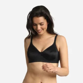 Dámská podprsenka bez kostic ESSENTIAL SUPPORT P0AU9 černá - PLAYTEX 85B