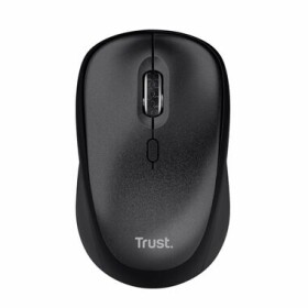 Trust TM-201 černá / Bezdrátová myš / optická / 1600 DPI / 4 tlačítka / RF 2.4GHz (24706)