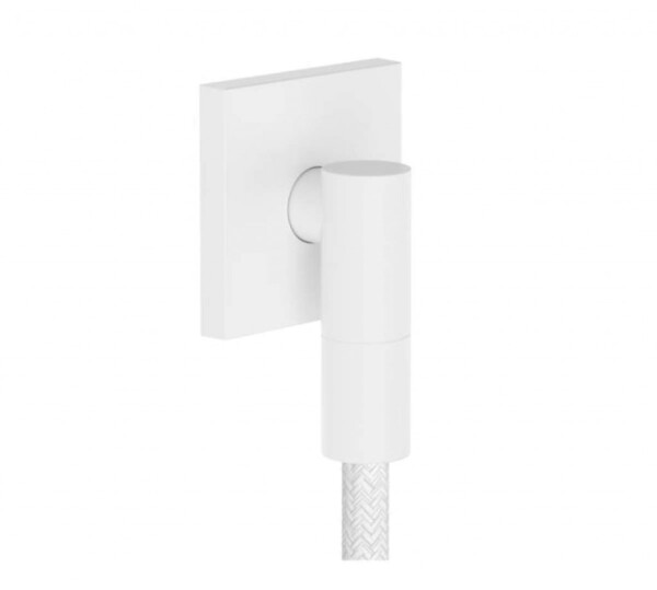 HANSGROHE - FixFit Fine E Nástěnné kolínko, matná bílá 28883700