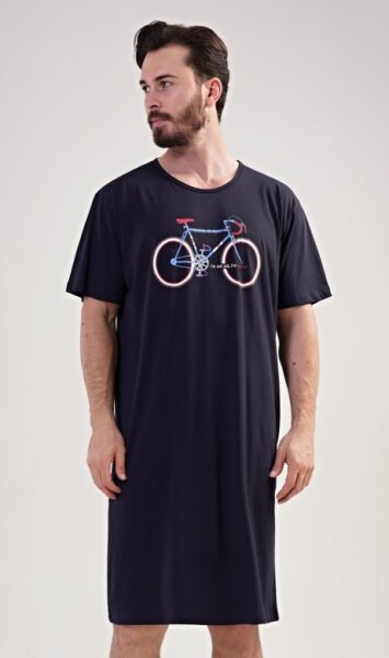Pánská noční košile Vienetta Secret Bike