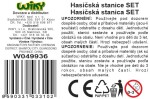 Hasičská stanice s auty 65x19x24,5 cm - český obal, Wiky Vehicles, W049936