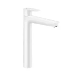 Hansgrohe Talis E - Umyvadlová baterie s výpustí matná bílá (71716700)