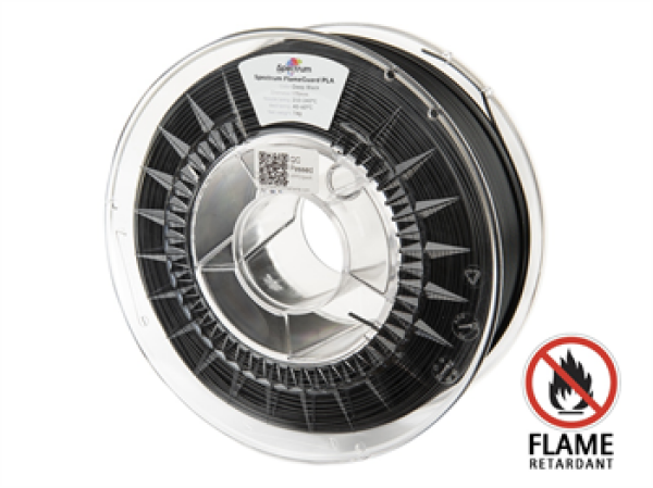 Filament Spectrum FlameGuard PLA 1.75mm MIDNIGHT BLACK 1kg