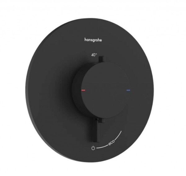 HANSGROHE - Ecostat Comfort S Sprchová baterie pod omítku, s termostatem, matná černá 33714670