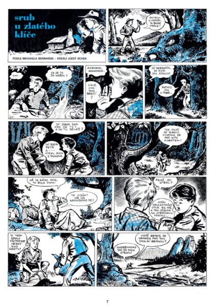 Jozef Schek - Kniha komiksů - Jozef Schek