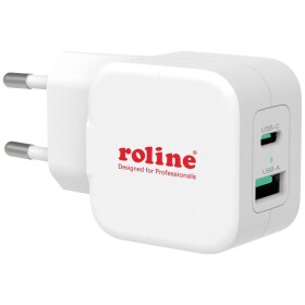 Roline USB nabíječka 20 W vnitřní Počet výstupů: 2 x USB A, USB-C®