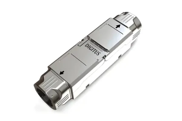 Digitus CAT6A kabelová spojka / Kabelová spojka / 500 MHz / Stíněná / -20 až 70°C (DN-93912)