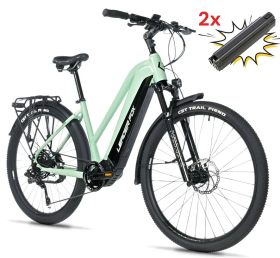 Leader Fox BARNET dámské, rám 16,5", 2025-2, mint - ZDARMA dopravné, odborná montáž, seřízení a druhá baterie za 1,- Kč! (Záruka nejlepší ceny. Nakupujte u autorizovaného prodejce.)