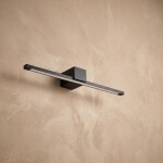 Koupelnové nástěnné LED svítidlo SWE049-1W 40 cm Black OSW-20149