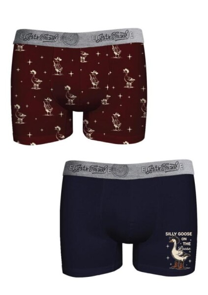 Pánské boxerky John Frank JF2BEF42 2PACK