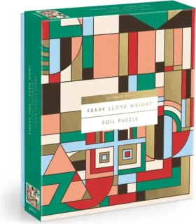 GALISON Puzzle Frank Lloyd Wright: Prosincové dárky metalické