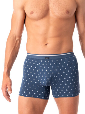 Boxerky Key MXH 846 A25 M-2XL modrá XL