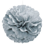 Unique Papírová dekorace stříbrná 40cm Unique Papírová dekorace stříbrná 40cm