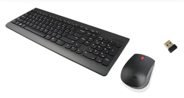 Lenovo 510 černá / Bezdrátový set klávesnice a myši / USB-A RF přijímač / 2 x AA baterie (GX30N81776)