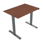 Neutralle MOKT75140ANN Pracovní stůl třešeň-šedá / elektricky nastavitelná výška / 75x140cm / nosnost 70kg (MOKT75140ANN)