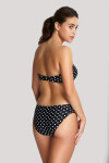 Vrchní díl plavek Swimwear Anya Spot Bandeau Bikini black/white SW1013 90DD