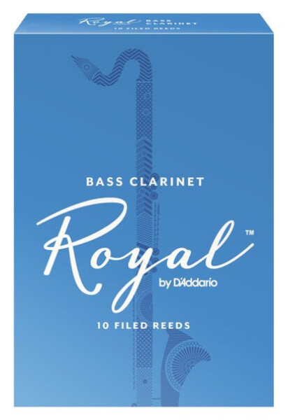 Rico REB1040 Royal - Bass Clarinet Reeds 4.0 - 10 Box