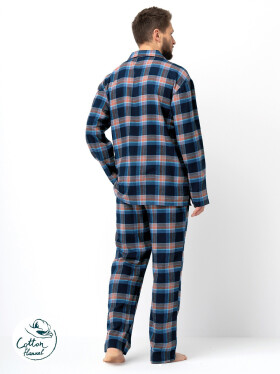 Pánské pyžamo Key MNS 431 B25 délka/r 3XL-4XL na zip mix 3XL