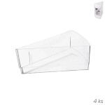 Orion Trojúhelníkové kelímky na zákusky 0,17 l (4 ks)