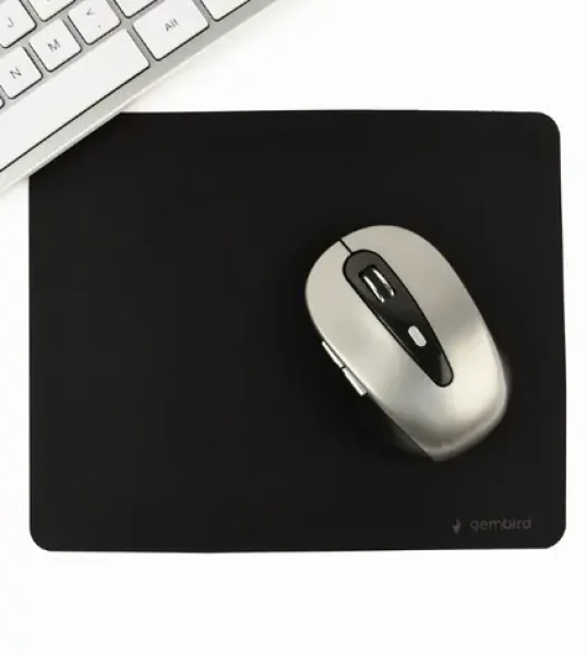 Gembird MP-S-BK-M černá / Podložka pod myš / látková / 260 x 220 mm (MP-S-BK-M)