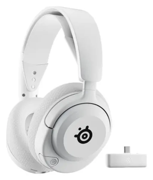 SteelSeries Arctis Nova 5P bílá / Herní bezdrátová sluchátka / mikrofon / BT 5.3 / USB-C / 3.5 mm (61674)