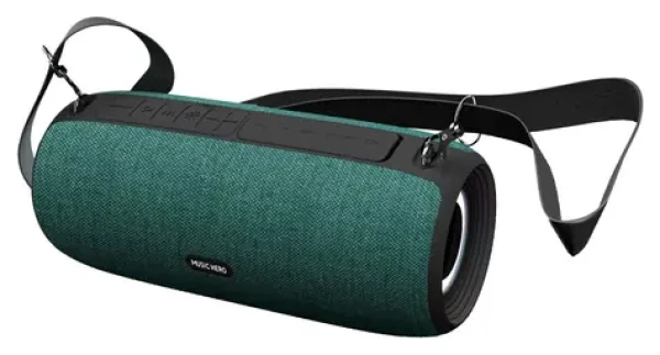 SBS Music Hero Sound Boom zelená / Bezdrátový reproduktor / 10 W
