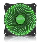 EVOLVEO ventilátor 120mm LED 33 bodů zelený (FAN12GR33)