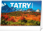 NOTIQUE Stolový kalendár Tatry 2025, 23,1 x 14,5 cm Slovensky