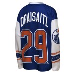 Outerstuff Dětské tričko Leon Draisaitl #29 Edmonton Oilers NHL Player Polyester Top Velikost: Dětské XL (170 – 176)