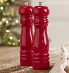 Ib Laursen Mlýnek na sůl nebo pepř Red Sůl, červená barva, dřevo
