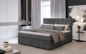 Boxspring Loree Rozměr: 140 x 200 cm, látka: Dora 95