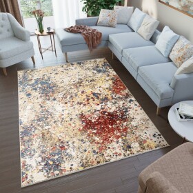 DumDekorace DumDekorace Stylový koberec abstraktním vzorem do obývacího pokoje Šířka: cm cm